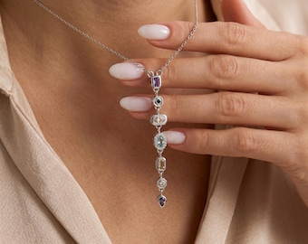 Chakra edelsteen ketting spirituele sieraden bescherming ketting boho meditatie cadeau voor haar