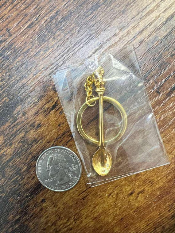 Tiny Spoon Keychain, 2 Colors Available - image 4