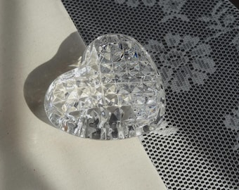 Waterford Crystal Heart Paperweight