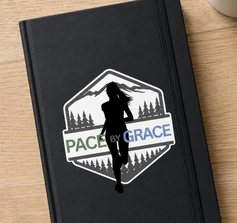 Pacing Problem Pace by Grace Runner Sticker | Christian Inspirational Vinyl Decal - Etsy