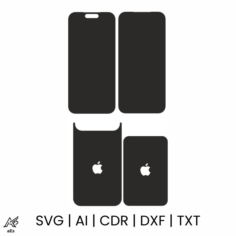 IPhone 17 Pro Max Skin Template – Full Wrap Vinyl Cut File (svg, Dxf ...