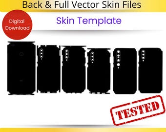 Xiaomi MI Phone Skin Template Bundle | Vector Cut Files (Digital Download)