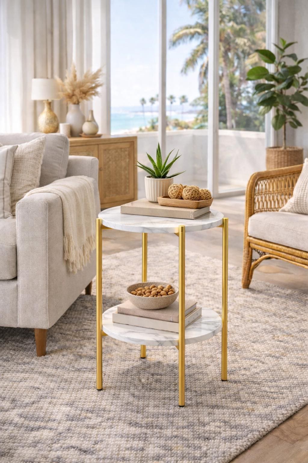 木製　コーヒーテーブル　サイドテーブル　未使用 木製サイドテーブル カフェテーブル サイドテーブル カフェテーブル