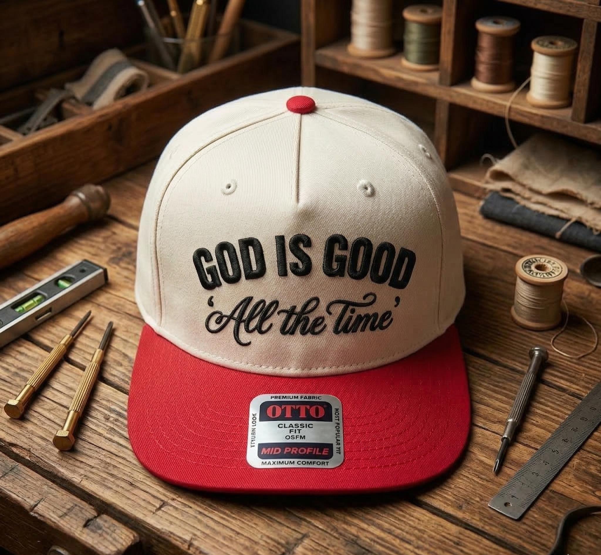 Red and Cream Trucker Hat - Etsy