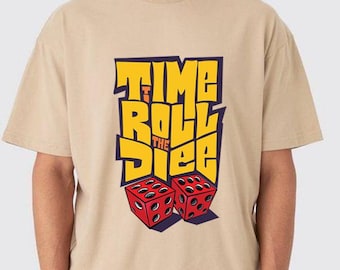 Camiseta gráfica de dados: ropa con mensaje sobre juegos de casino