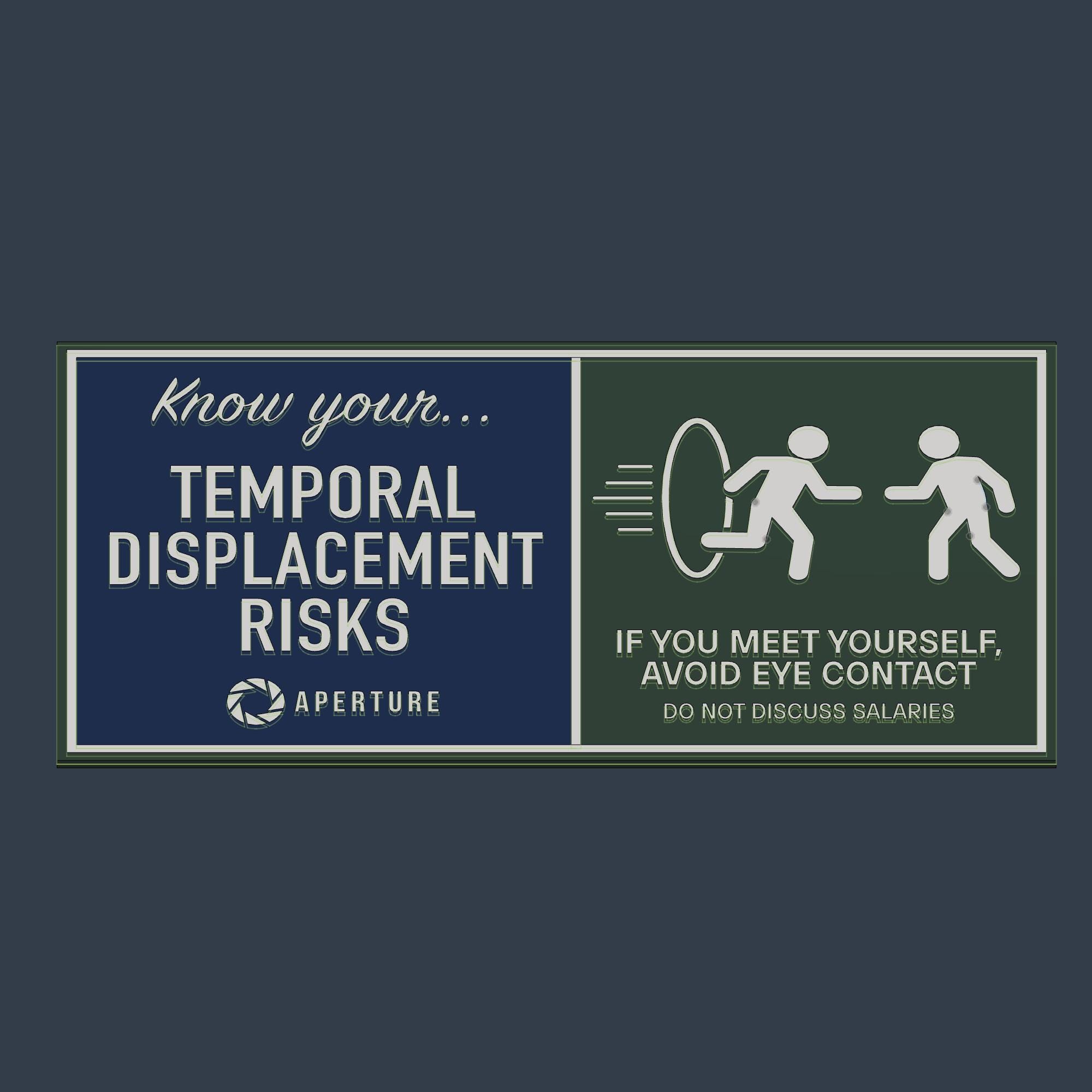 Portal-inspired Aperture Science Safety Sign (digital Print Files) - Etsy