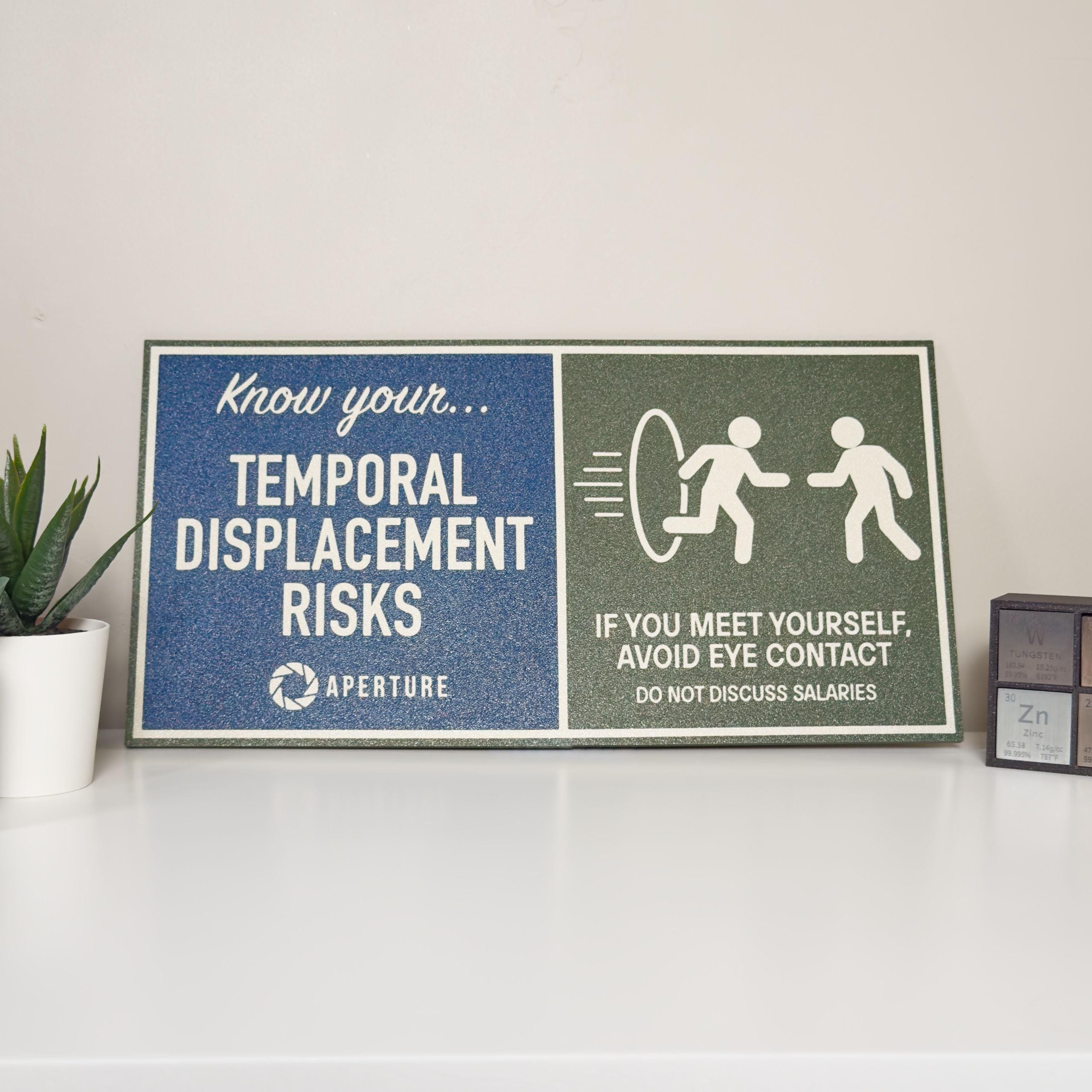 Portal-inspired Aperture Science Safety Sign (digital Print Files) - Etsy