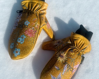 Guantes Kinco pintados a medida