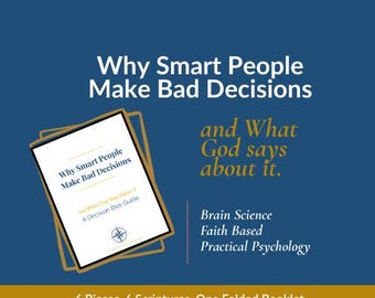 Christian Decision-Making Flip Book | Brain Science, Biblical Wisdom & Cognitive Bias Guide