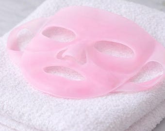 Reusable Silicone Face Mask Cover – Glow Boost Wiederverwendbare Silikon Gesichtsmaske für bessere Wirkstoffaufnahme | Skincare Tool
