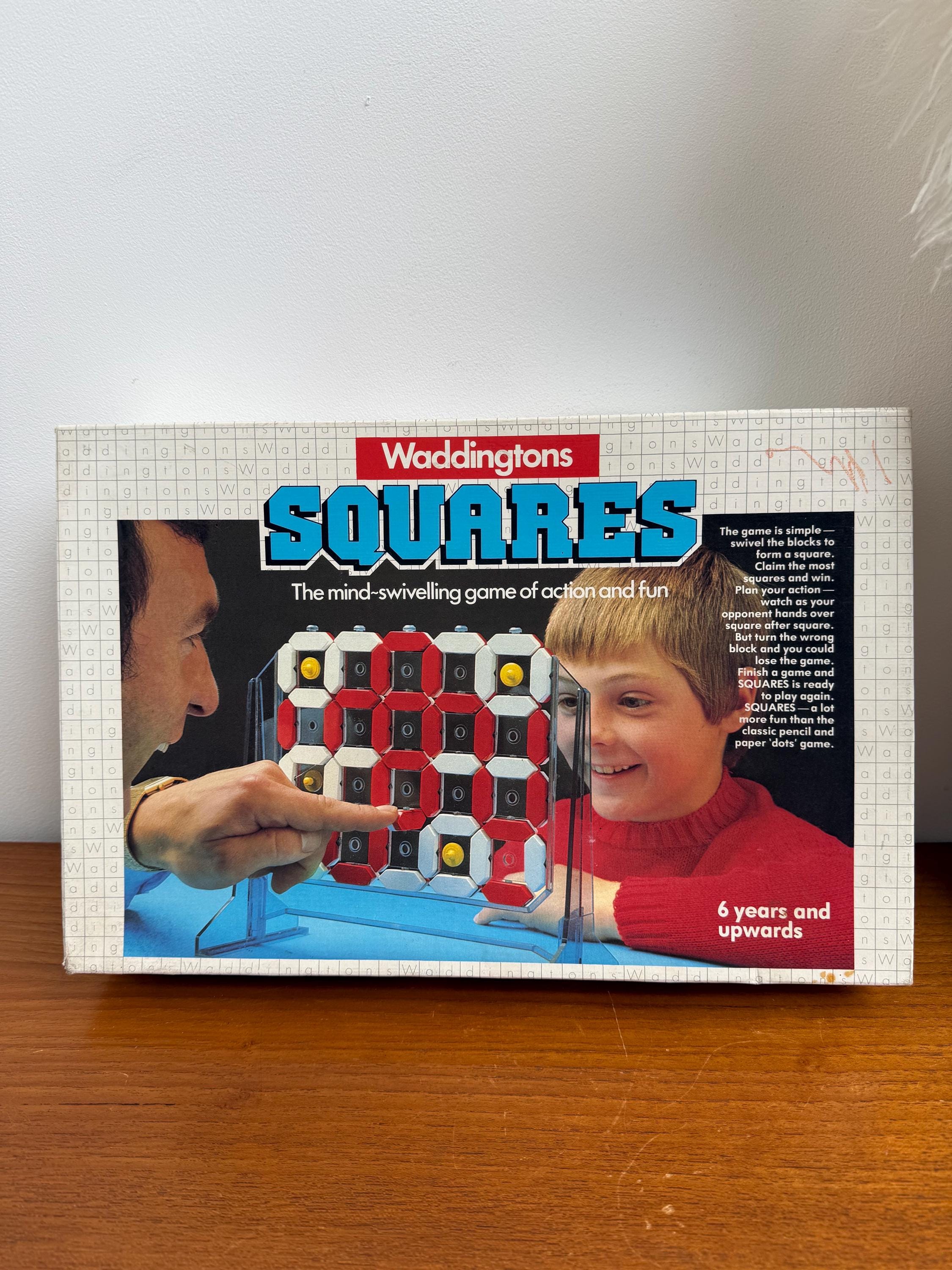 Waddingtons Game Console Vintage 1980s Squares Waddingtons Game - Two Player - Etsy UK