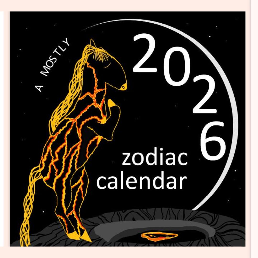 2026 Moon Phase Calendar – Astrology Wall Calendar With Spirit Animal ...