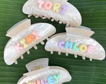 Custom Name Hair Clip