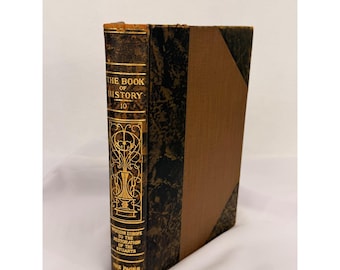 1915 The Book of History Vol X Grolier Society Middle Ages Crusades Antique