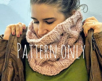 Seneca Creek Cowl Knitting Pattern **Instant Digital Download**