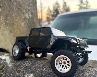 1/24 1/18 | Spider Negative Offset Deep Dish Style Wheels For SCX24 TRX4M