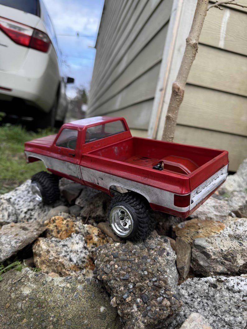 1.3in, 1.0in Island Style Deep-Dish Wheel Wide 3D Printed TRX4M SCX24 FCX24 image 4