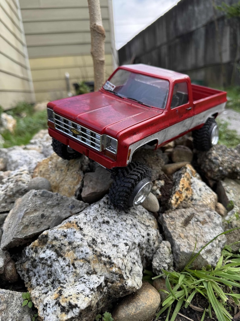 1.3in, 1.0in Island Style Deep-Dish Wheel Wide 3D Printed TRX4M SCX24 FCX24 image 5