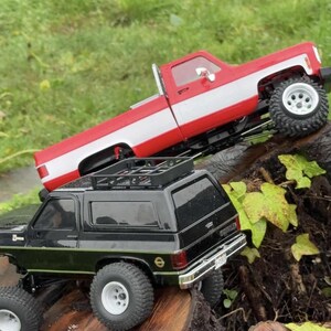 1.3in, 1.0in Island Style Deep-Dish Wheel Wide 3D Printed TRX4M SCX24 FCX24 image 6