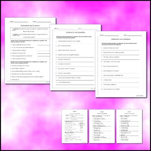 Grade 3 Sentence BUNDLE Types of Sentences / Conjunctions / Fragments ...
