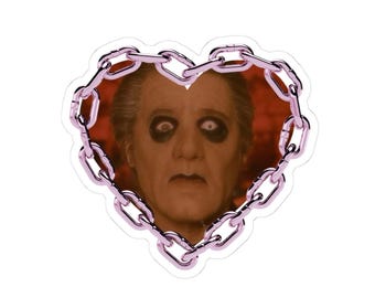 Main Poncho kawaii goth Sticker | Band Ghost fan art