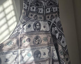 Ghost Mummy Dust satanic money dress Women's Skater Dress | band concert print