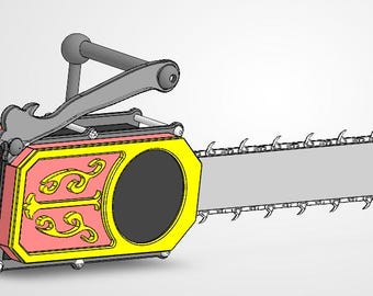 死霊のはらわたにインスパイアされたチェーンソーの手 - Etsy 日本