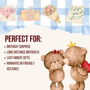 Cute Interactive Birthday Website for Her | Digital Birthday Gift | Editable Online Page