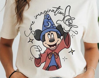 Vintage Cartoon Graphic Tee, Magic Character Shirt, Fantasy Disney Style T-Shirt, Retro Nostalgia Gift, Animation Lover's Shirt