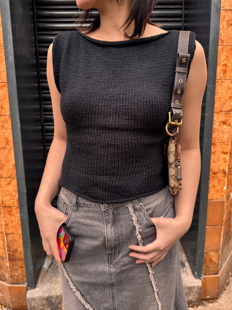 Arrietty Patterns Arrietty Backless Top Knitting Pattern - Etsy
