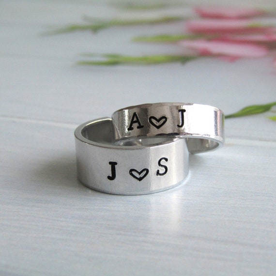 Initial stamped ring discount