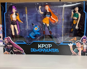 K-pop demon hunter action figure