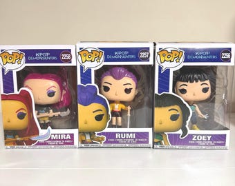 K-pop demon pop figures set of 3