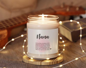 You Are Loved, Nana Candle cadeau van kleinkinderen, sentimentele oma aandenken, doordachte kaars voor oma, cadeau voor oma
