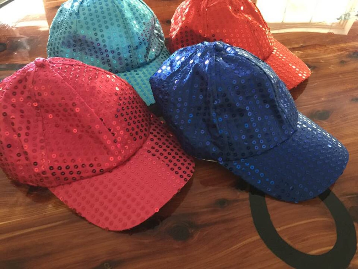 Salesequin Baseball Caps. Women's Sequin Baseball Caps, Women's Caps