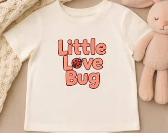 Valentine's Shirt for Kids, Little Love Bug Valentine's Day Shirt, Love Bug Toddler Shirt,Bella Canvas Tee,Cute Valentine's Tee for Toddlers
