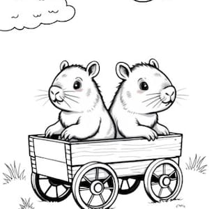 25 Cute Capybara Coloring pages, Capybara Color pages, Capybara Coloring, Printable Capybara Coloring Pages, Capybara Coloring Pages, Color