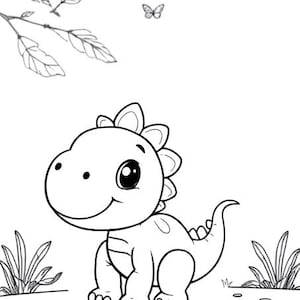 Dibujos de dinosaurios para colorear, 25 dinosaurios bebés para colorear, dibujos de dinosaurios para colorear, dibujos de dinosaurios para imprimir, dibujos para colorear