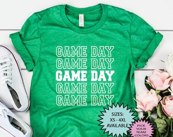 GAME DAY Shirt | Game Day Football shirt | Mom Football shirt | Football Game Shirt | Baseball Shirt | Basketball Shirt | MOM Shirt Women