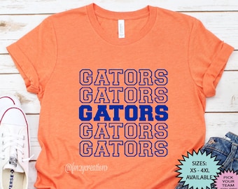 Gators shirt | Gators Football Shirt | Go Gators Baseball Shirt | Football MOM Shirt | Basketball Shirt | Game Day Shirt | Florida FOOTBALL