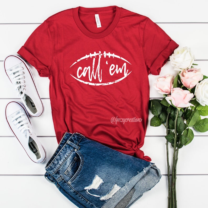 ARKANSAS Football Shirt Arkansas CALL 'em Football shirt Woo Pig Sooie Shirt Football Game Day Shirt Razorbacks Shirt Arkansas image 1