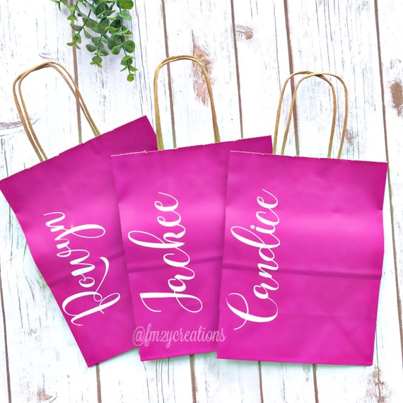 Bachelorette Party Gift Bags Personalized gift bags Etsy