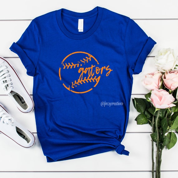 Gators Baseball shirt | Baseball Tee | Mom Baseball Shirt | Baseball shirts for Women | Gators Shirt | Softball Shirt | Florida Baseball