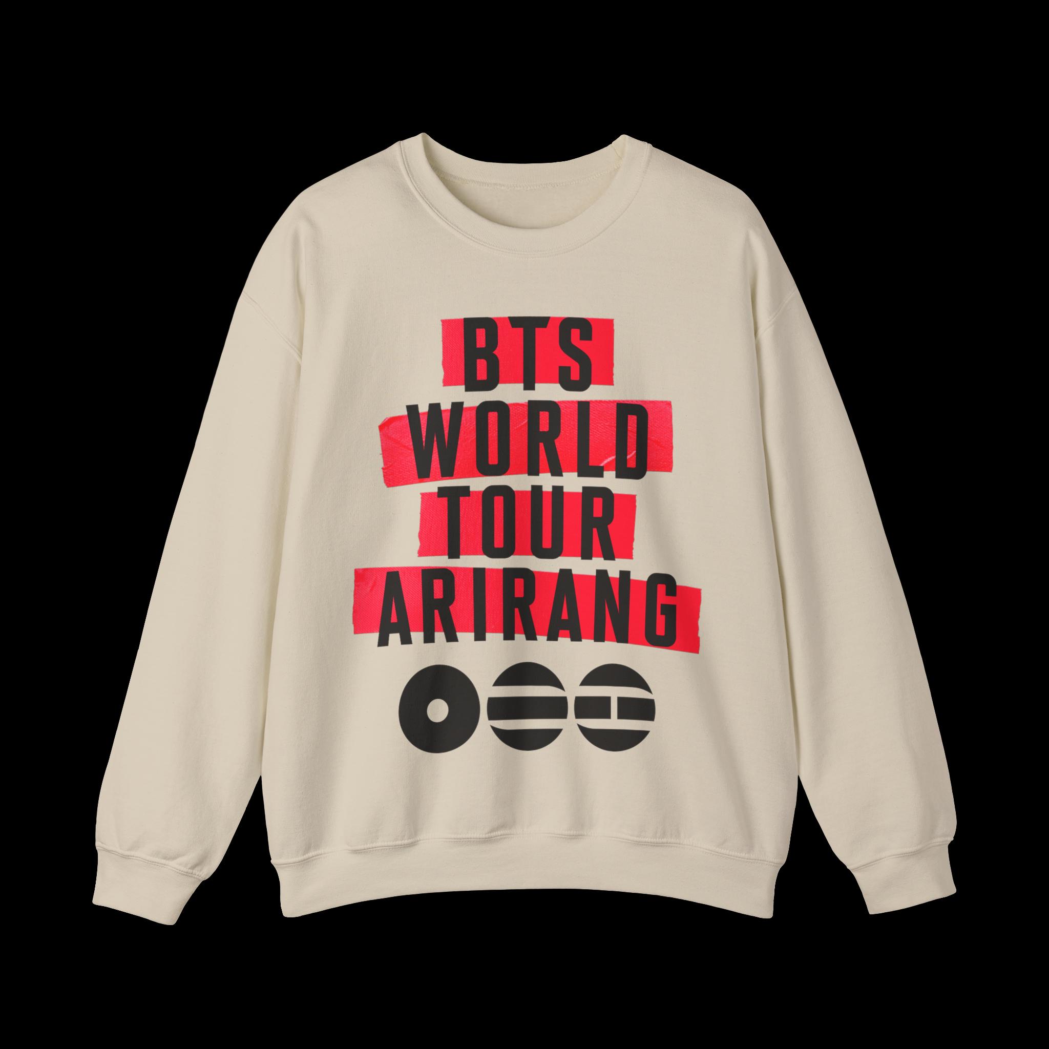 BTS World Tour Arirang Graphic Sweatshirt, Kpop Concert Jumper - Etsy