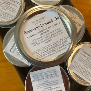 Linseed Oil & Beeswax Exterior Wood Finish