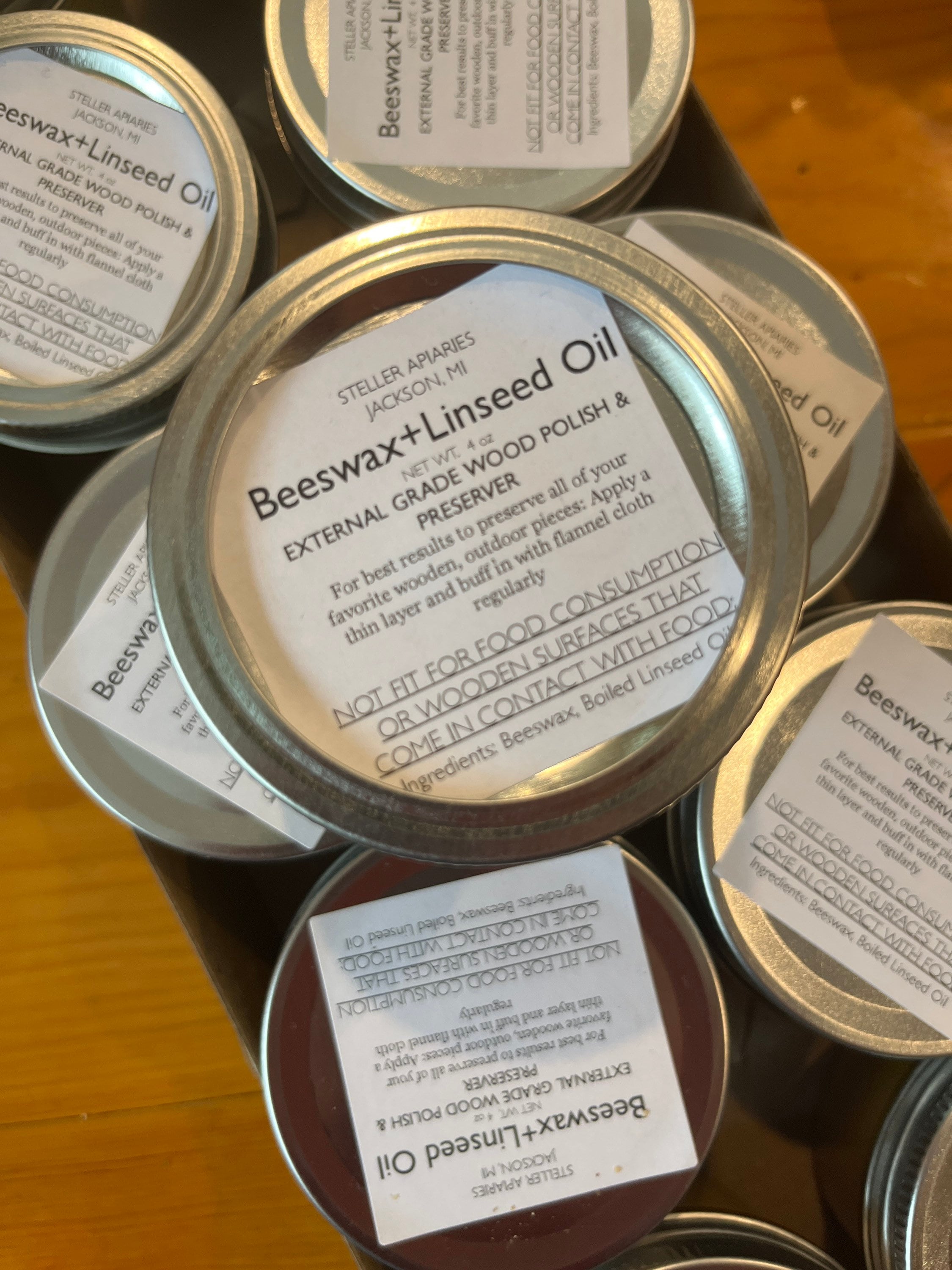 Linseed Oil & Beeswax Exterior Wood Finish Etsy