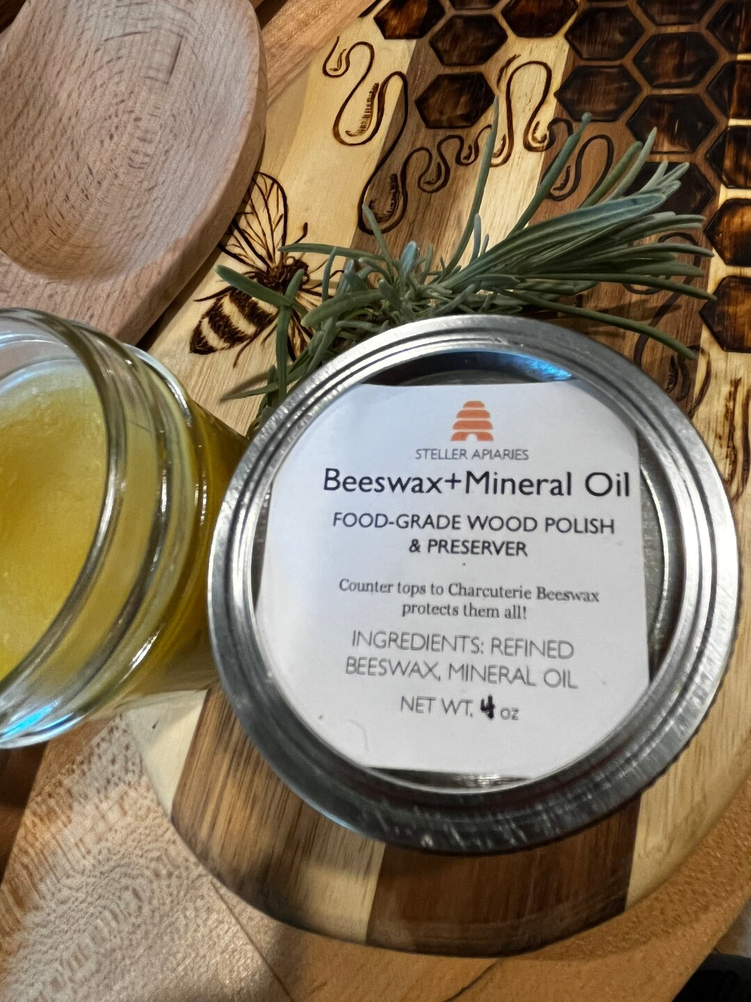 Mineral Oil & Beeswax Wood Finish Etsy