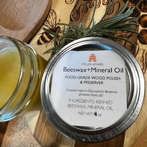 Mineral Oil & Beeswax Wood Finish