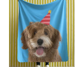 Manta personalizada con foto de mascota, manta personalizada para perro, regalo conmemorativo para mascota, regalos con foto de gato