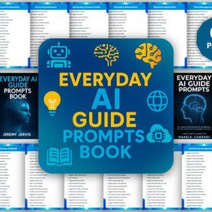 Everyday AI Prompt Guide, 60 Topic Lists for Instant Download